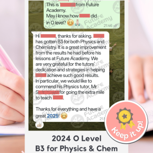2024 O Level B3 for Physics and Chem