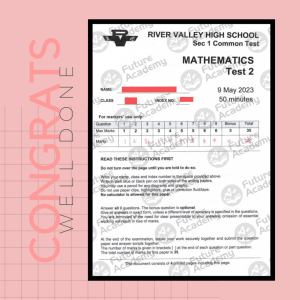 RVHS Sec 1 Math 28 Marks