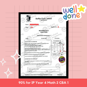 RGS Sec 4 Math 2 CBA 27 Marks
