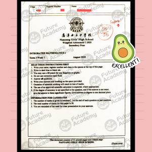 NEW exam results (1080 x 1350 px) - NYGH IP Sec 4 Math 1 WA2 full marks