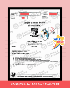 NEW exam results (1080 x 1350 px) - acs indep sec 1 math term 2 ct 47 marks