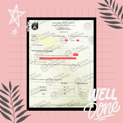 Bukit Timah P5 Math 85 Marks