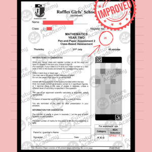 Fail to 28 Marks for RGS IP Sec 2 Math PPA 2