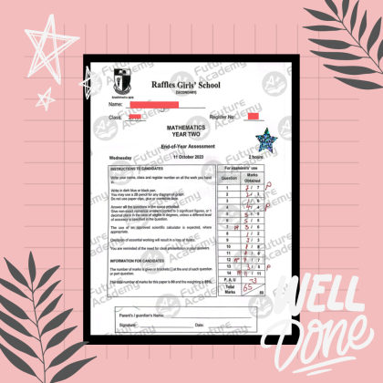 RGS IP Sec 2 Math EOY 65 Marks
