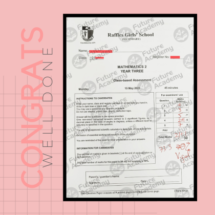 RGS Year 3 Math 73 Percent