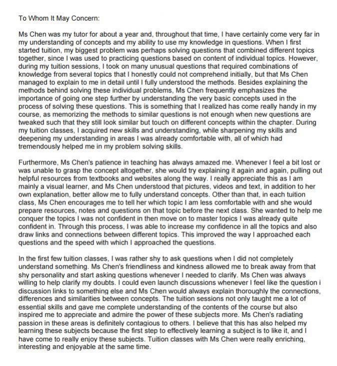 perfect score in IB Physics Exam