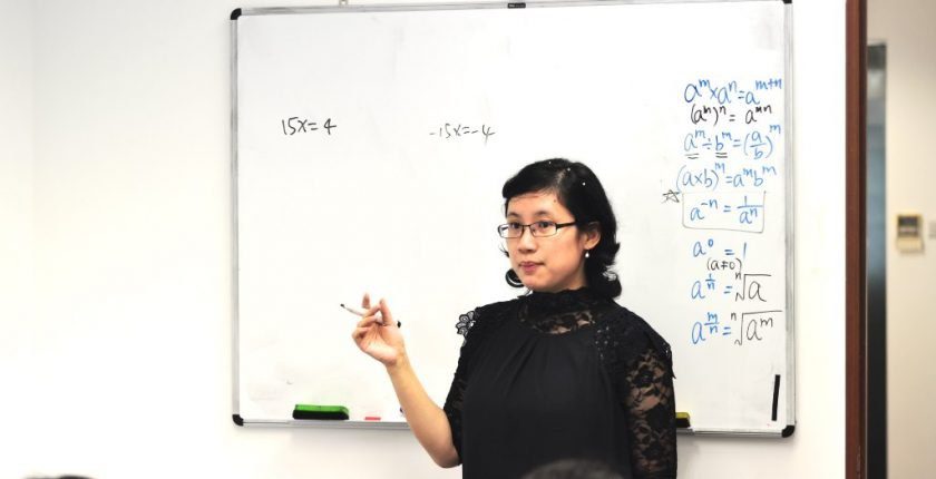ex-RGS Mathematics and Physics teacher Ms Chen