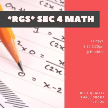 sec 4 rgs math braddell
