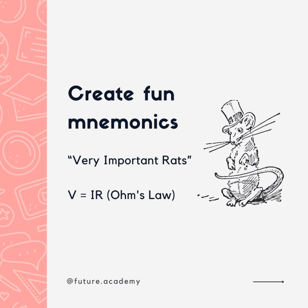 Tips for Memorising O Level / A Level Physics Formulae Easily 2